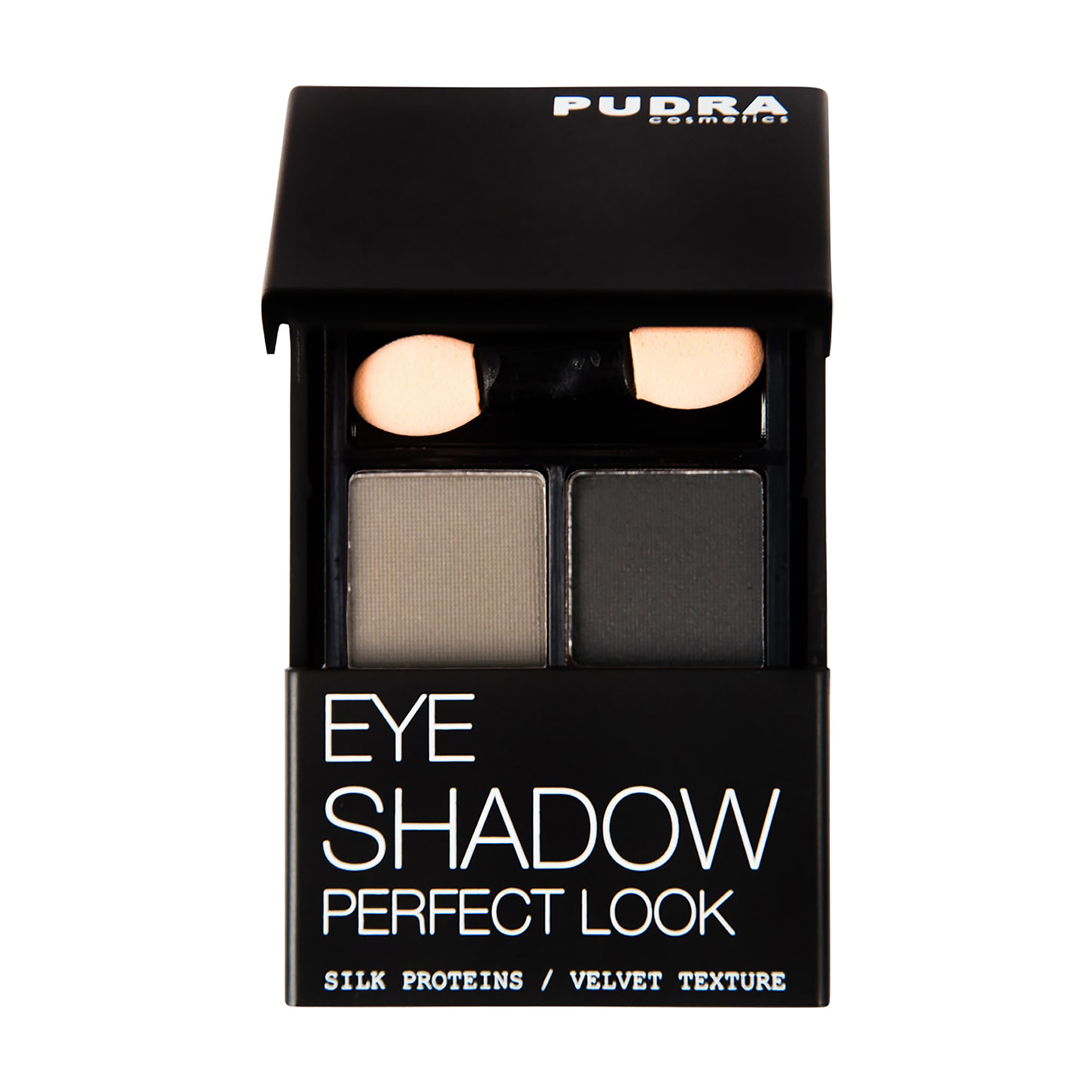 

Уцінка! Компактні подвійні тіні для повік Pudra Cosmetics Perfect Look Eye Shadow 02, 4.2 г