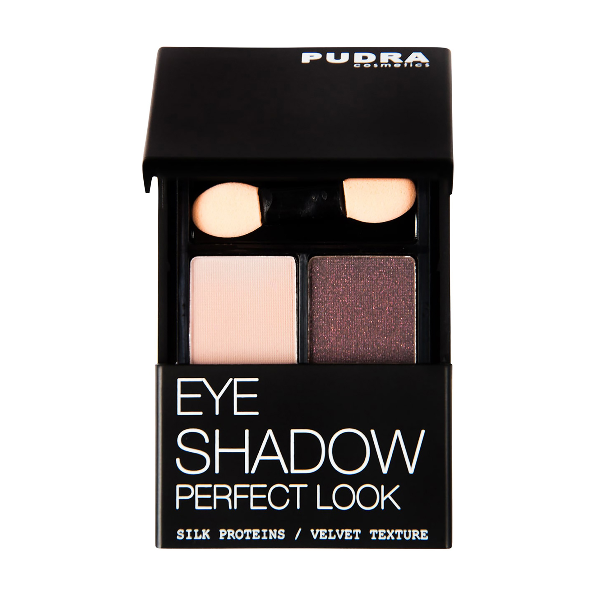 

Уцінка! Компактні подвійні тіні для повік Pudra Cosmetics Perfect Look Eye Shadow 07, 4.2 г