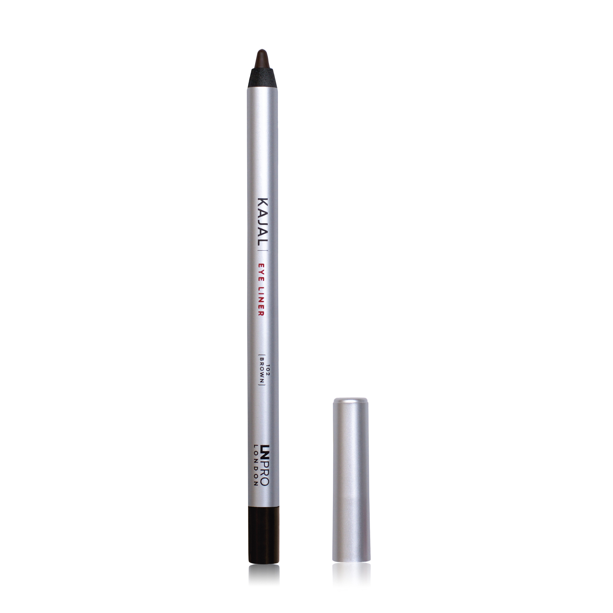 

Стійкий гелевий олівець для очей LN Pro Kajal Eye Liner, 102 Brown, 1.7 г