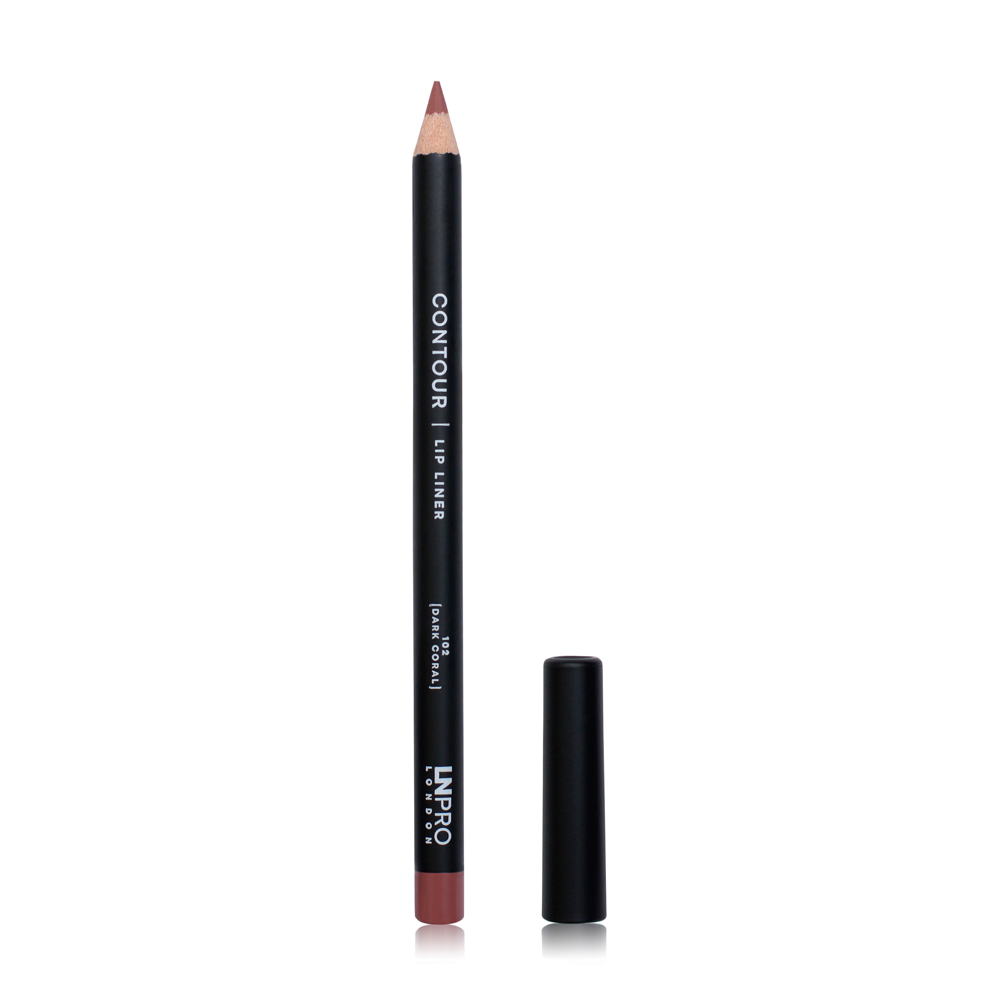 

Олівець для губ LN Pro Contour Lip Liner, 102 Dark Coral, 1.7 г