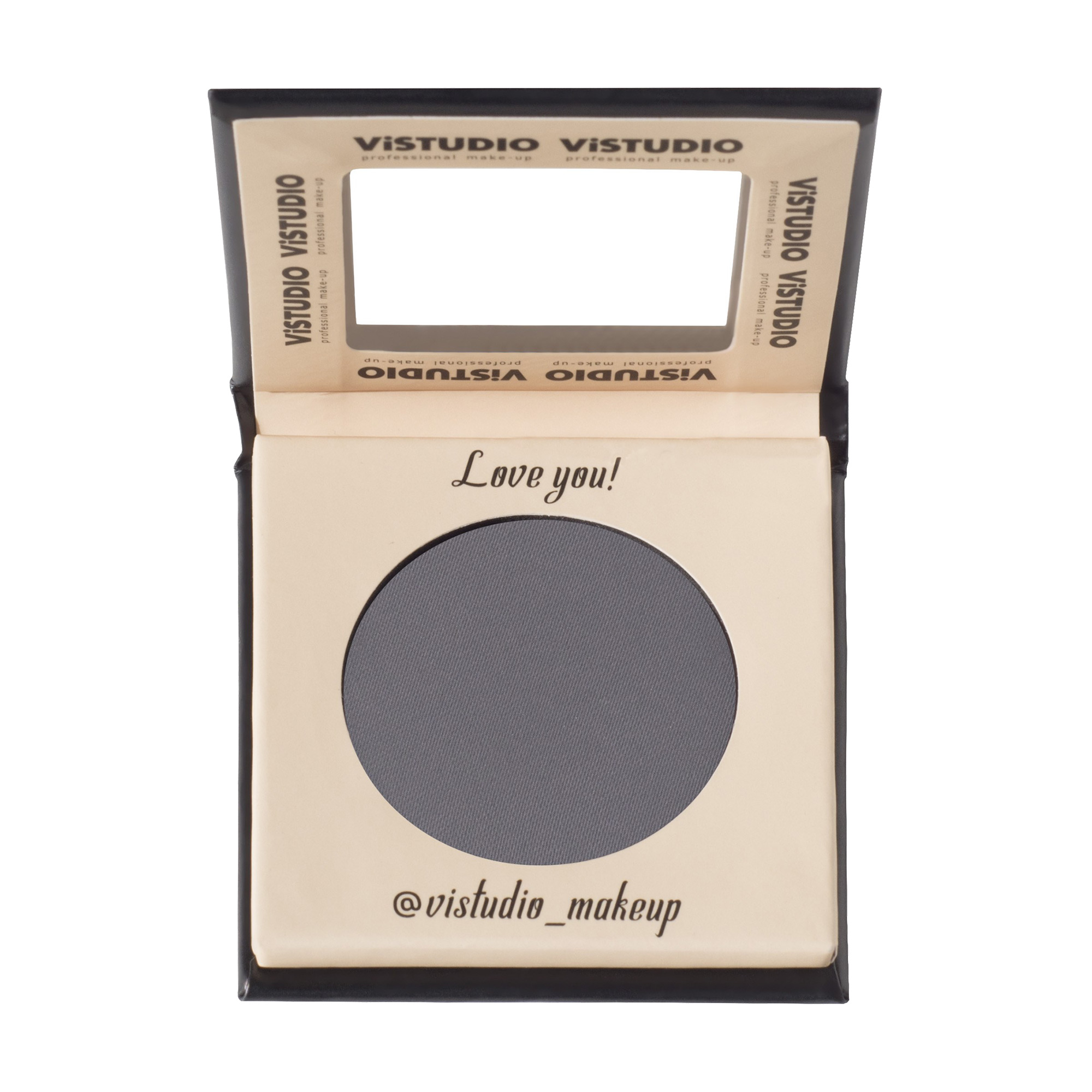 

Уцінка! Компактні тіні для повік ViSTUDIO Compact Eyeshadow Gray, 6 г