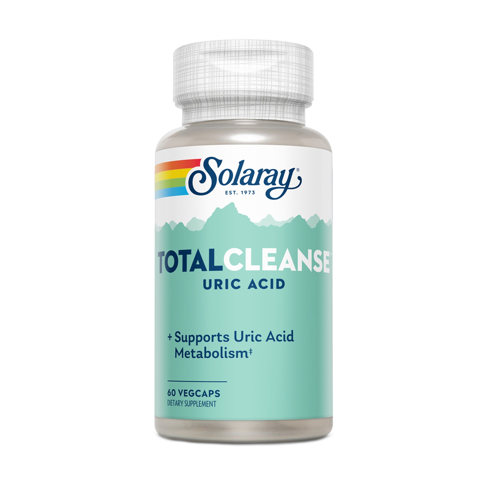 

Очищувач сечової кислоти Solaray Total Cleanse Uric Acid, 60 капсул