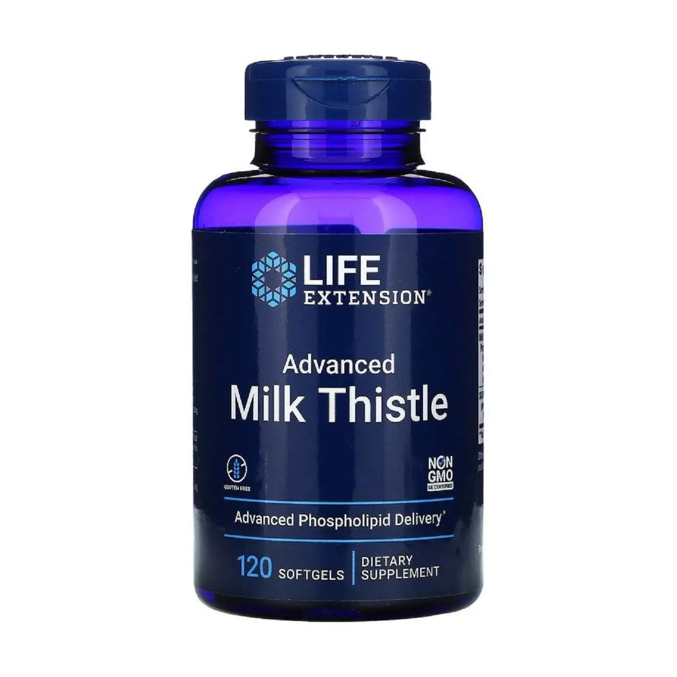 

Силімарин (розторопша) Life Extension Advanced Milk Thistle, 120 капсул