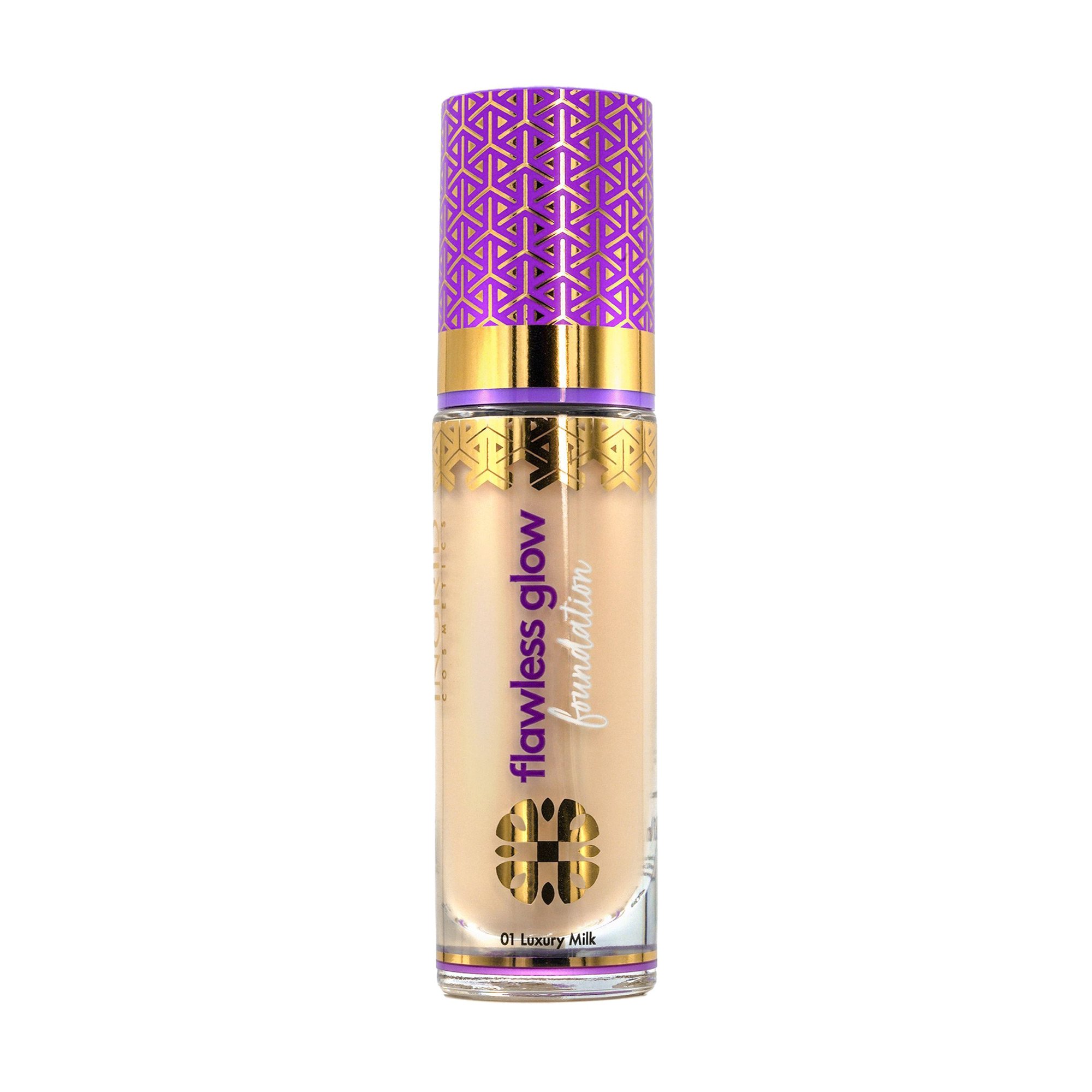 

Тональний крем для обличчя Ingrid Cosmetics Flawless Glow Foundation, 01 Luxury Milk, 30 мл