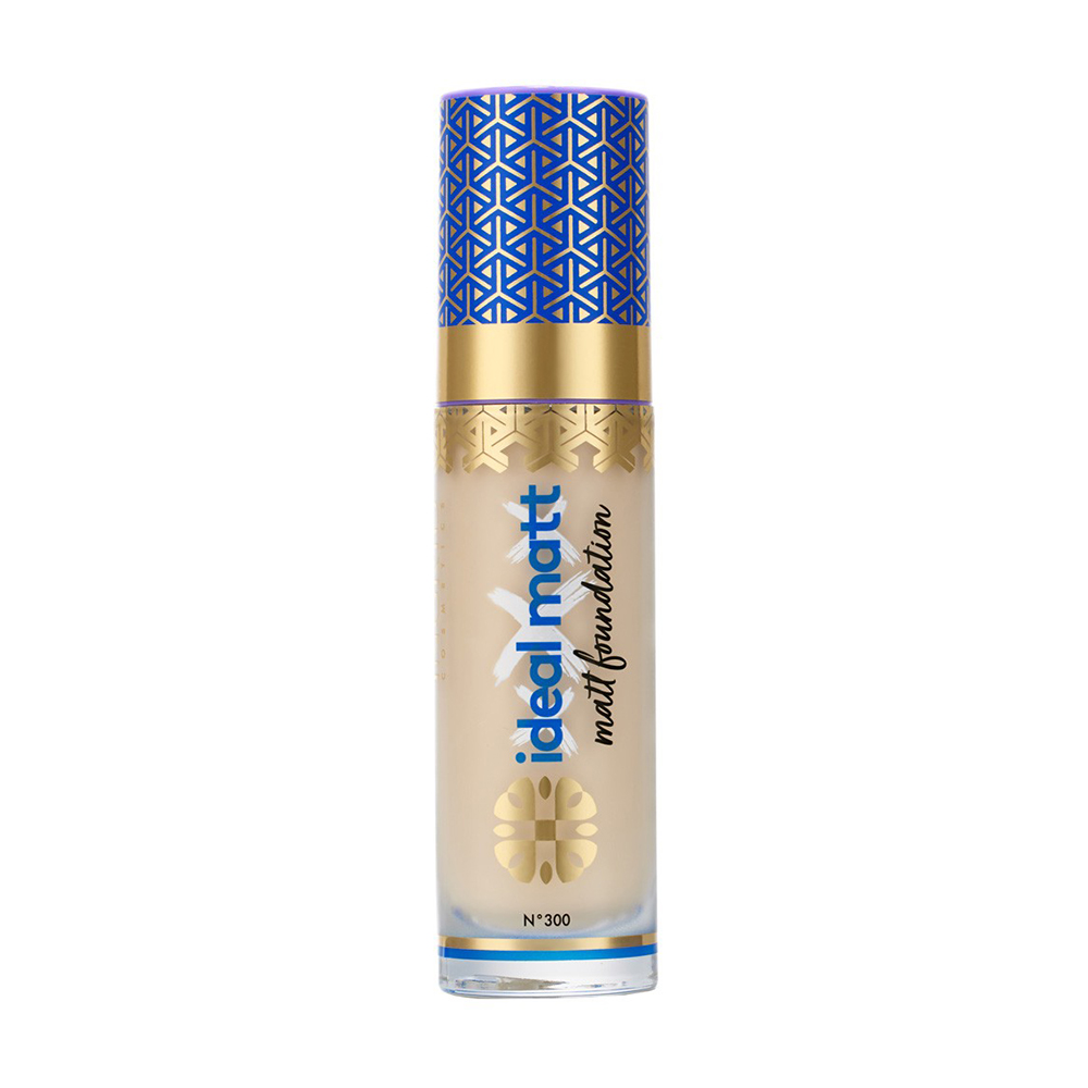 

Тональный крем для обличчя Ingrid Cosmetics Ideal Matt Mattifying Foundation, 300 Ivory, 30 мл
