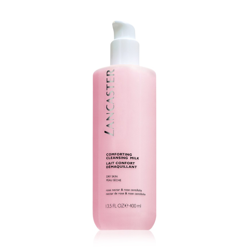 

Очищувальне молочко для зняття макіяжу Lancaster Comforting Cleansing Milk для сухої та чутливої шкіри обличчя, 400 мл