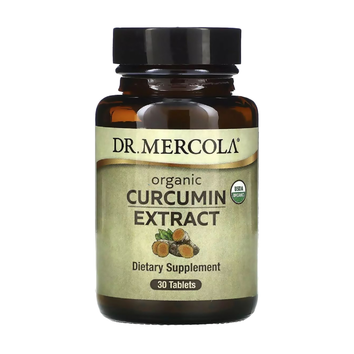 

Уцінка! Куркумін органічний екстракт Dr. Mercola Organic Curcumin Extract, 30 таблеток