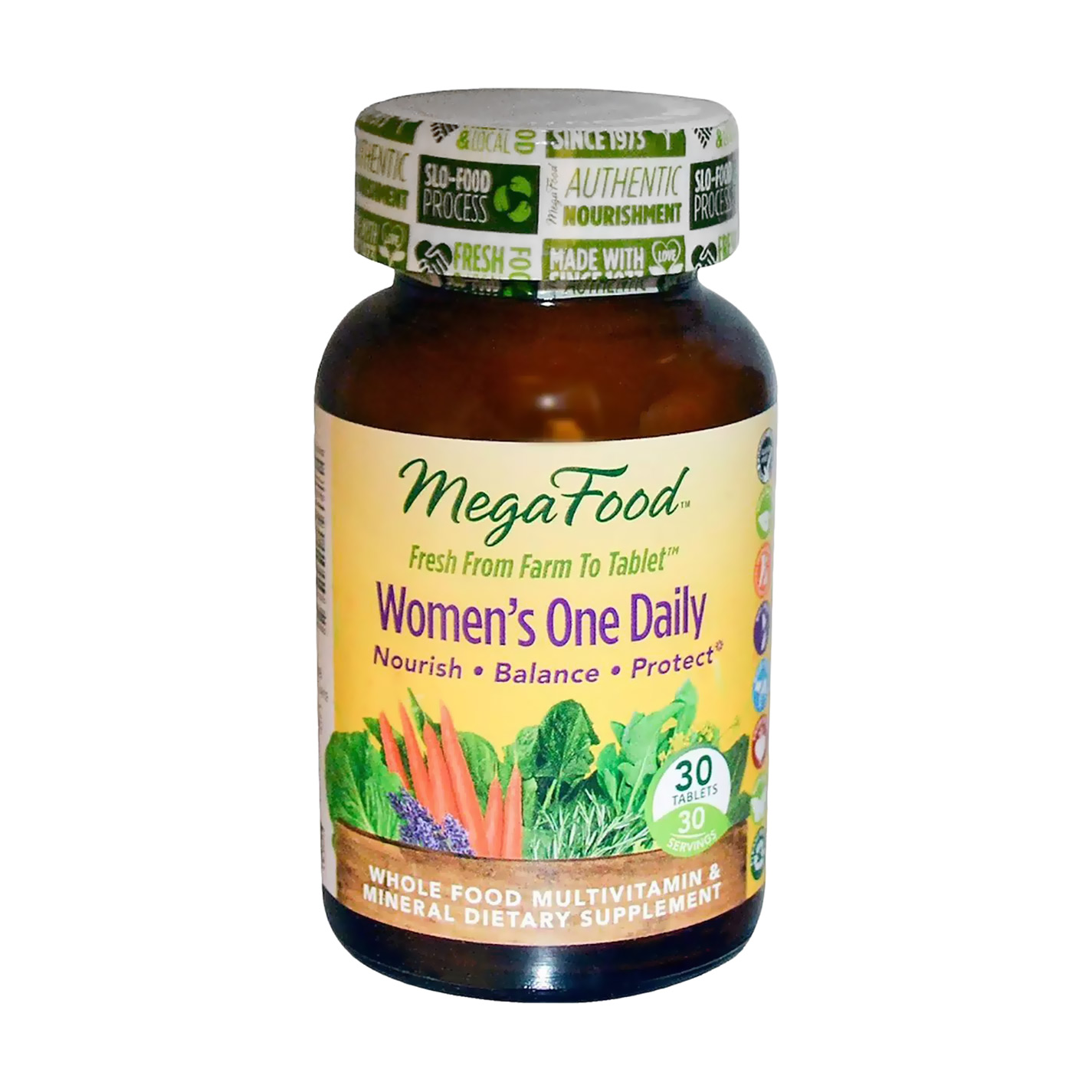 

Мультивітаміни для жінок Mega Food Women's One Daily, 30 таблеток