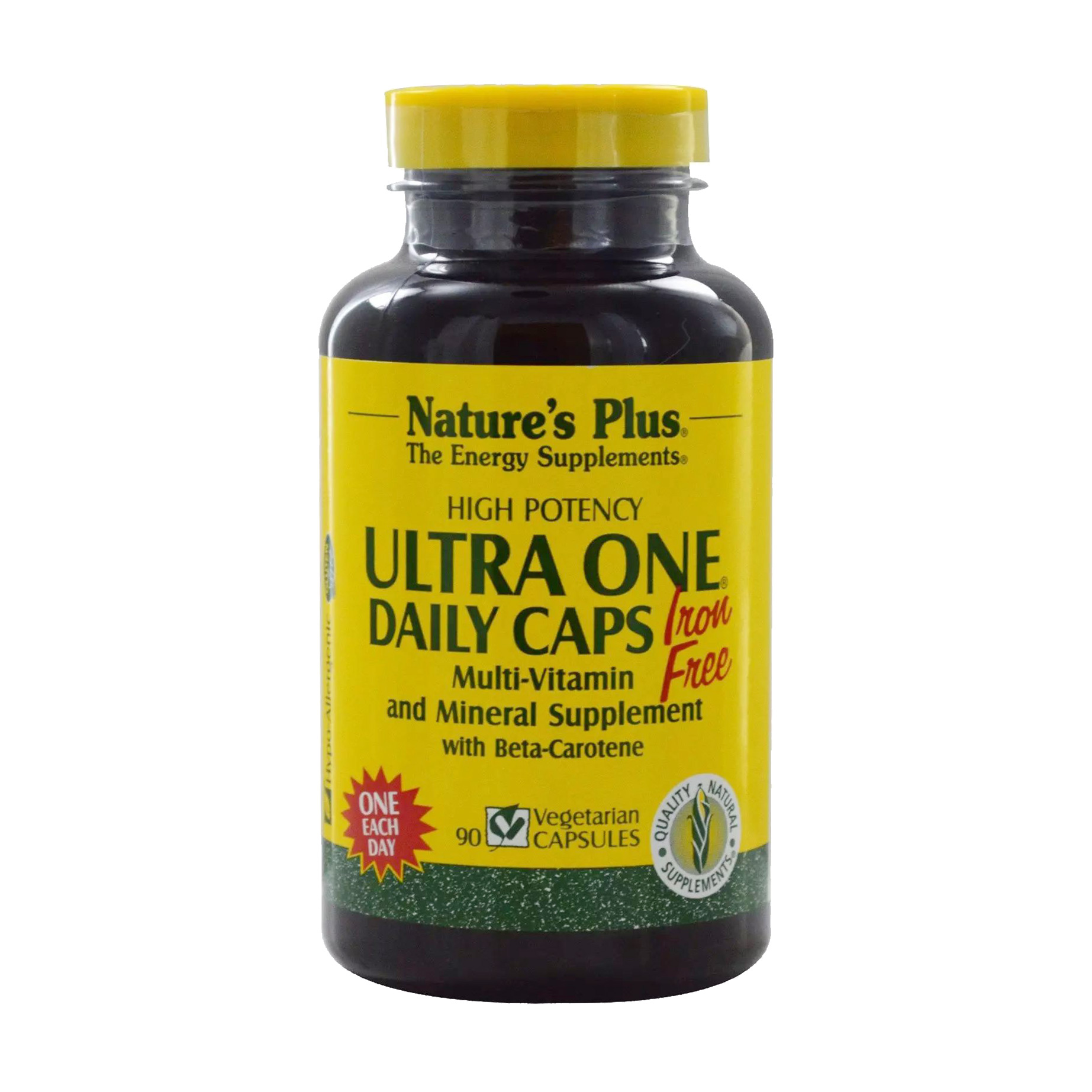 

Уцінка! Мультивітаміни NaturesPlus Ultra One без заліза, 90 гелевих капсул