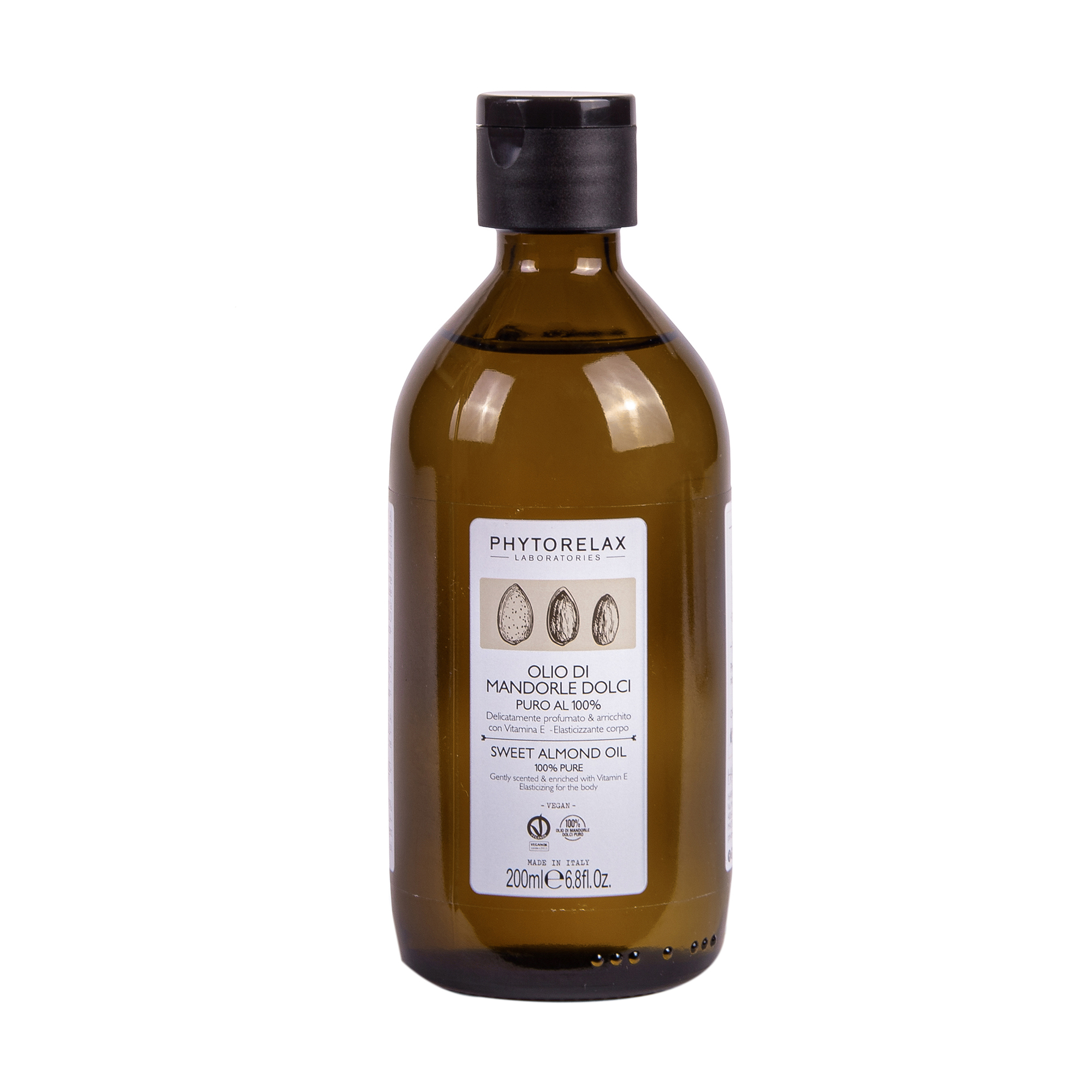 

Уцінка! Олія солодкого мигдалю Phytorelax Laboratories Sweet Almond Oil, 200 мл