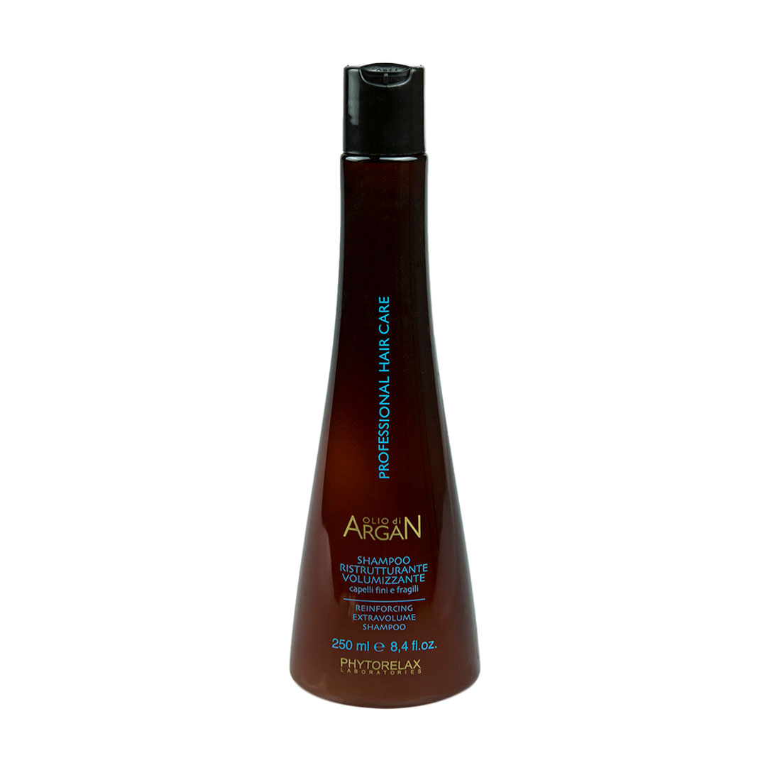 

Уцінка! Зволожувальний шампунь Phytorelax Laboratories Olio di Argan Reinforcing Extravolume Shampoo для об`єму тонкого та ламкого волосся, 250 мл