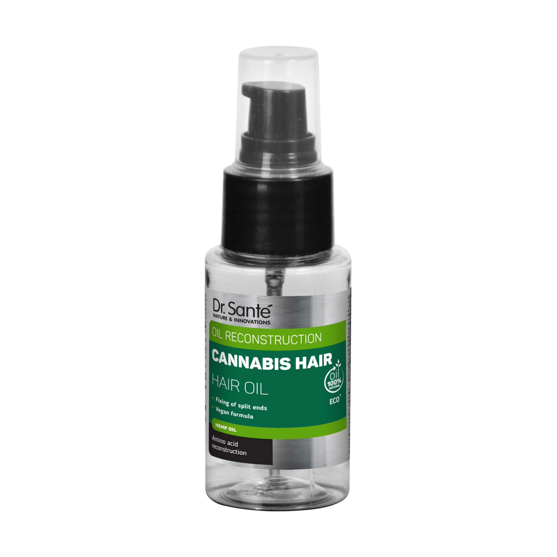 

Олія Dr. Sante Cannabis Hair для відновлення посіченого волосся, з конопляною олією, 50 мл