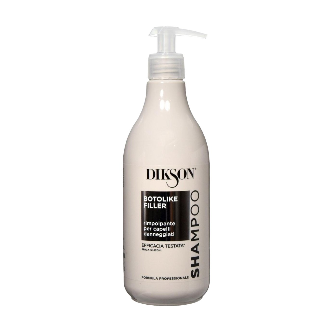 

Шампунь Dikson Botolike Filler Shampoo для пошкодженого волосся, ефект ботоксу, 500 мл