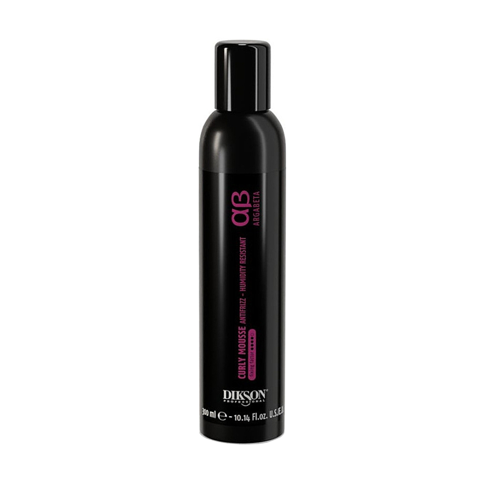 

Уцінка! Мус Dikson ArgaBeta 30 Curly Mousse Antifrizz-Humidity Resistant для в`юнкого волосся, 300 мл