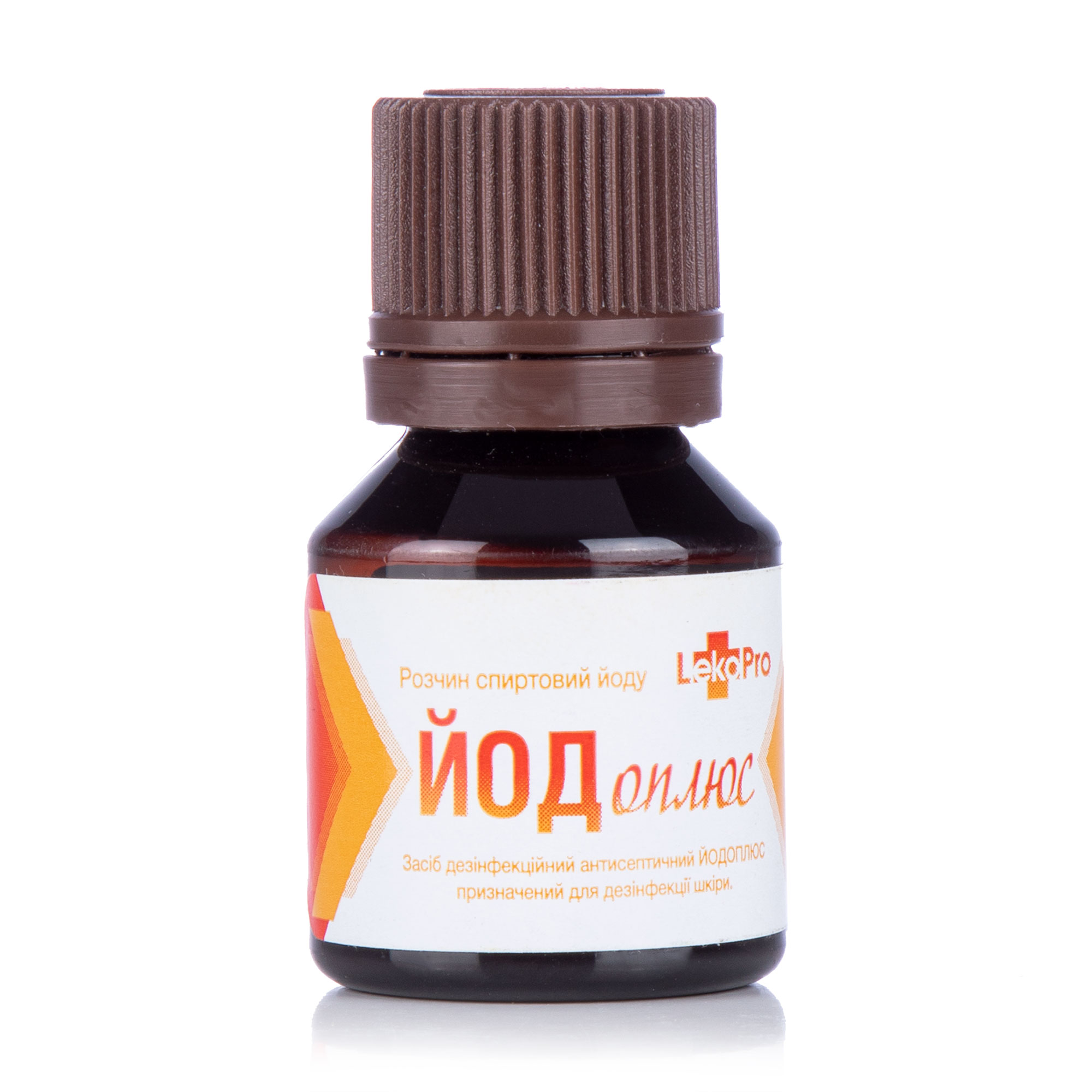 

Флакон-контейнер LekoPro ЙОДоплюс Розчин спиртовий 5%, 10 мл