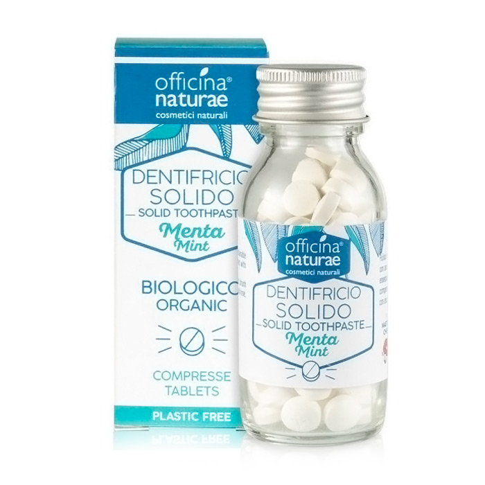 

Уцінка! Зубна паста в таблетках Officina Naturae Solid Toothpaste м`ятна, 115 шт