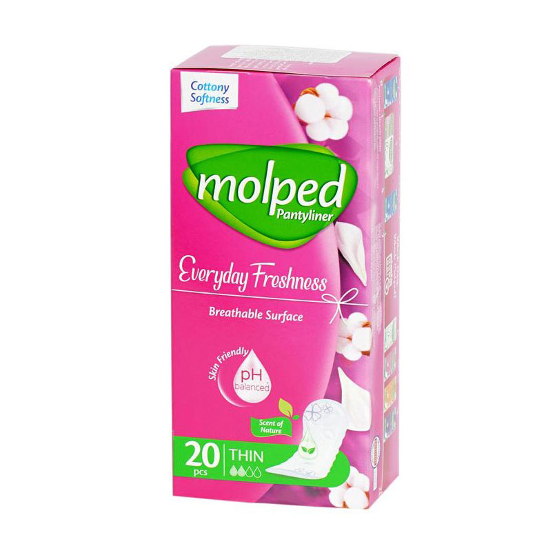 

Щоденні прокладки Molped Everyday Freshness Scent of Nature, 20 шт