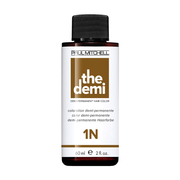

Тонувальна фарба для волосся Paul Mitchell The Demi 1N Чорний, 60 мл