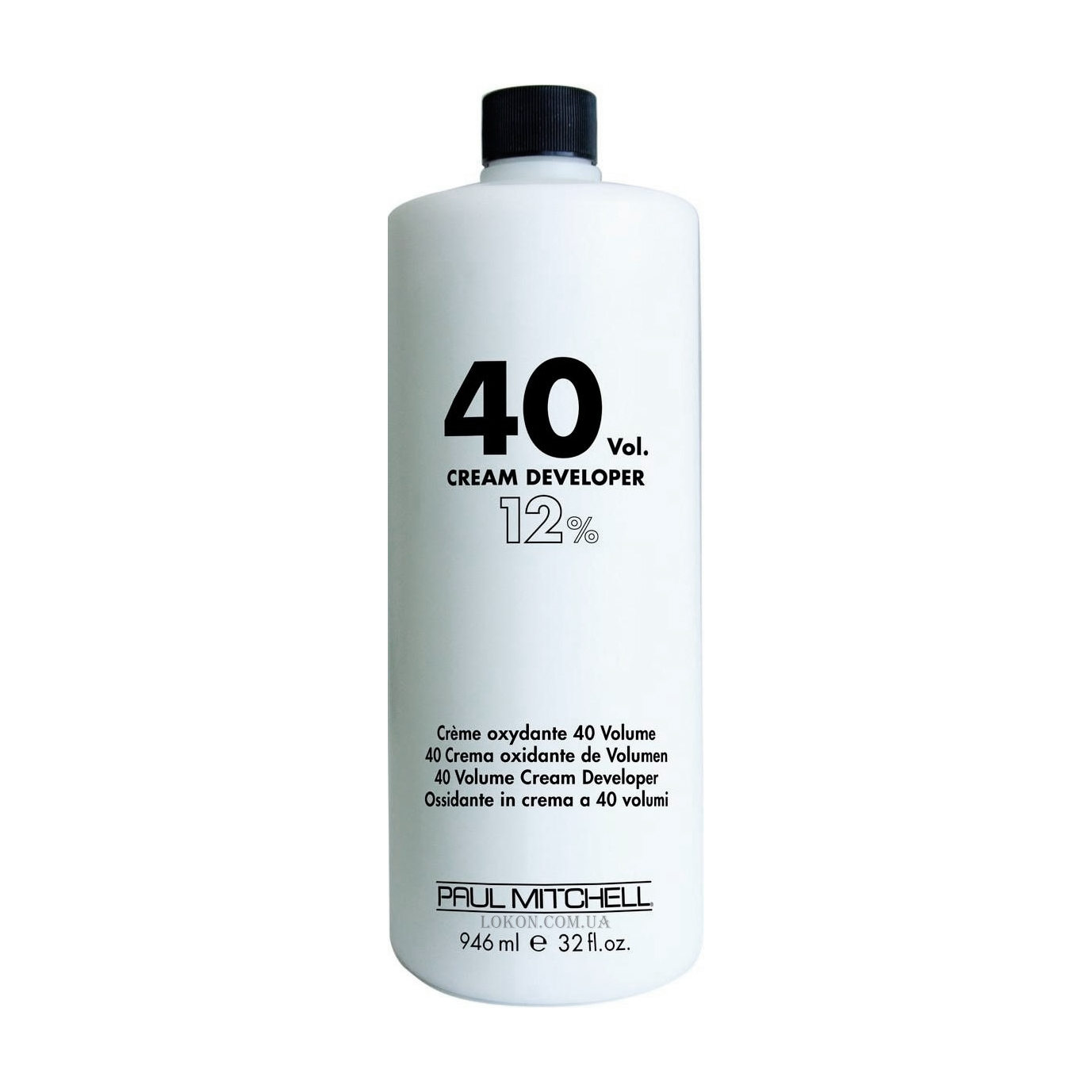

Крем-проявник Paul Mitchell Cream Developer 40 Vol, 12%, 946 мл