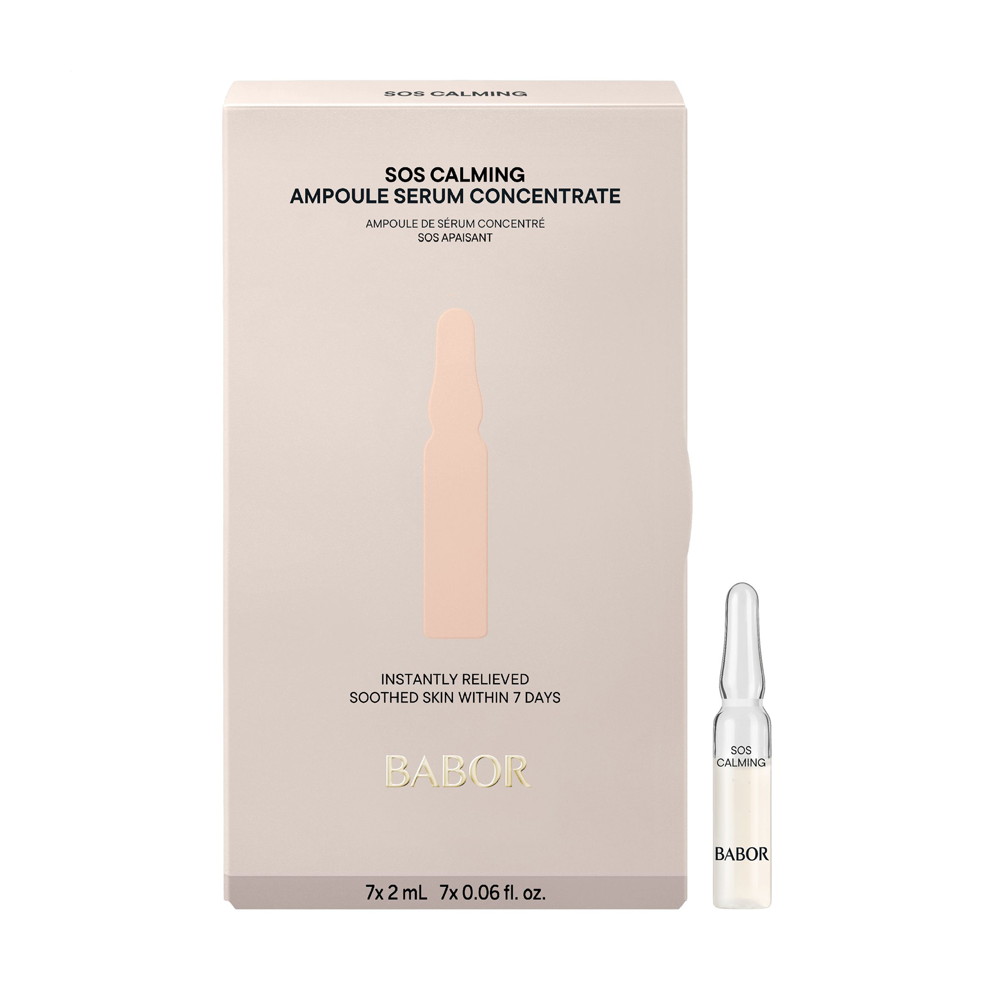 Ампули для обличчя Babor SOS Calming Ampoule Serum Concentrate, 7*2 мл