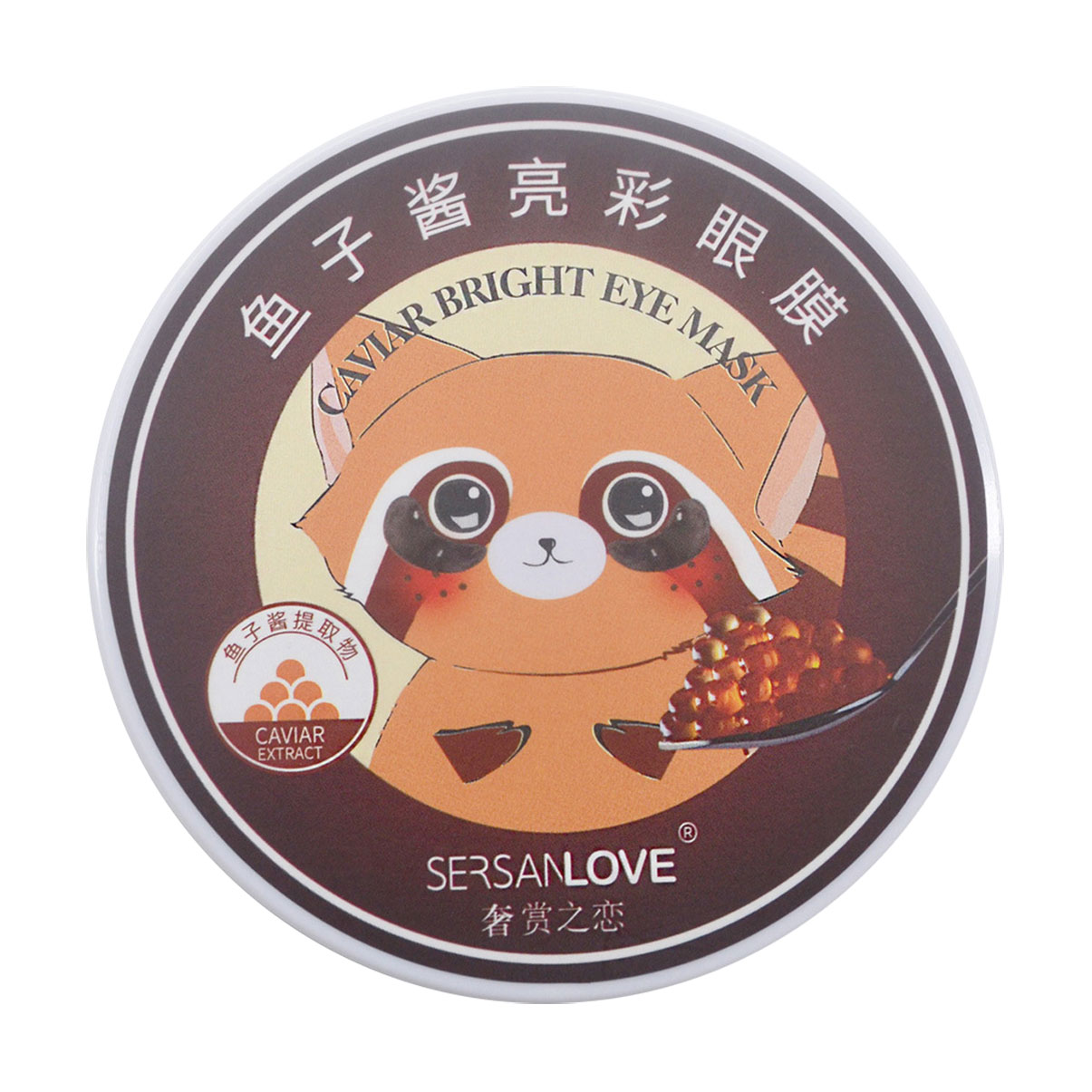 

Гідрогелеві патчі для шкіри навколо очей Sersanlove Caviar Bright Eye Mask з екстрактом червоної ікри, 60 шт