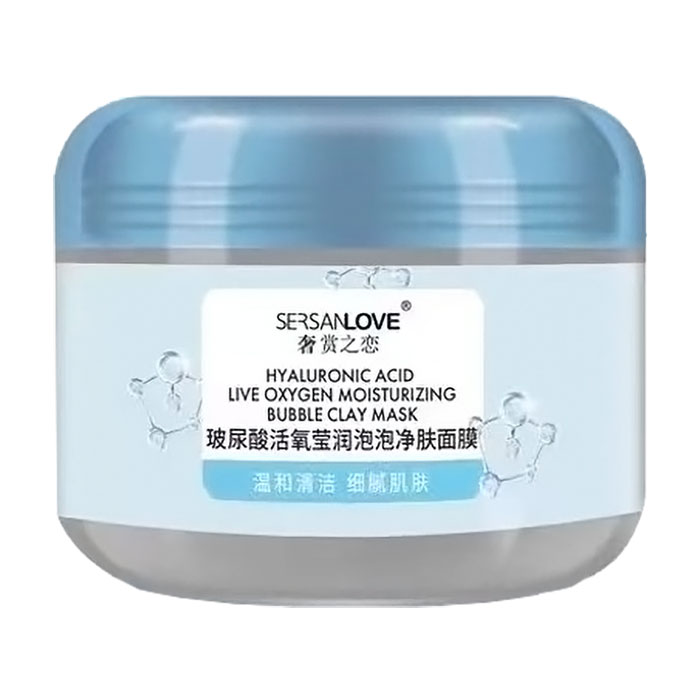 

Очищувальна бульбашкова киснева маска для обличчя Sersanlove Piglet Bubble Cleansing Mud Mask з глиною, 100 г