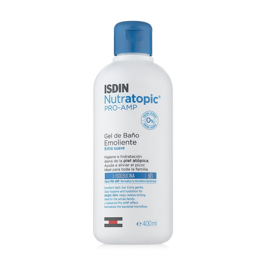 

Уцінка! Пом'якшувальний гель для душу Isdin Nutratopic для атопічної шкіри, 400 мл