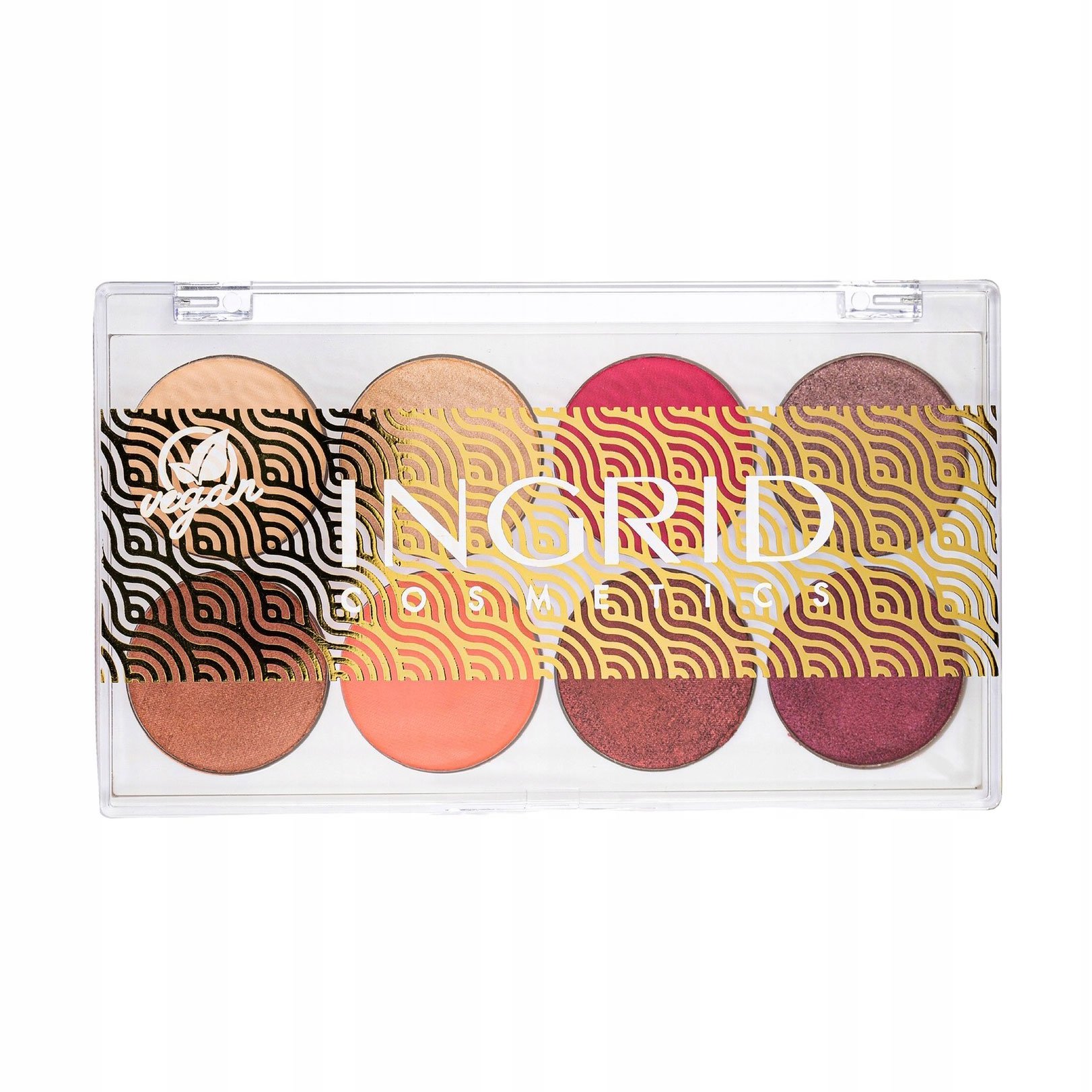 

Палетка тіней для повік Ingrid Cosmetics Bali Eyeshadows Palette Hibiscus, 9.5 г