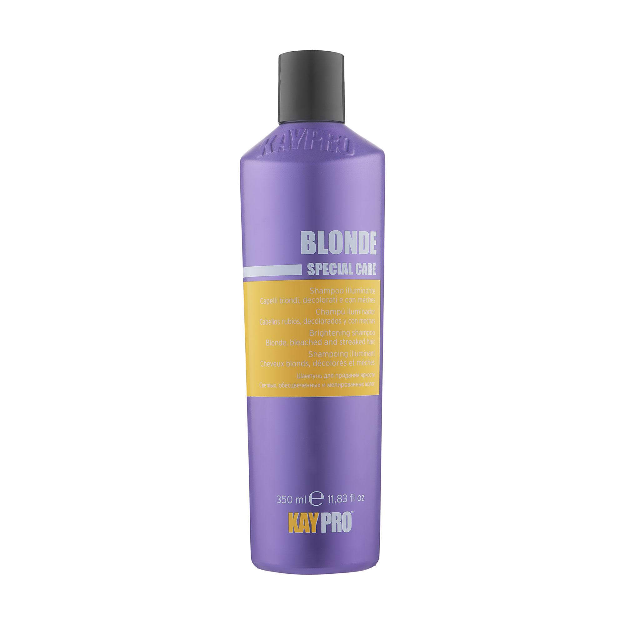 

Уцінка! Шампунь KayPro Special Care Shampoo для надання яскравості світлому, знебарвленому та мелірованому волоссю, 350 мл