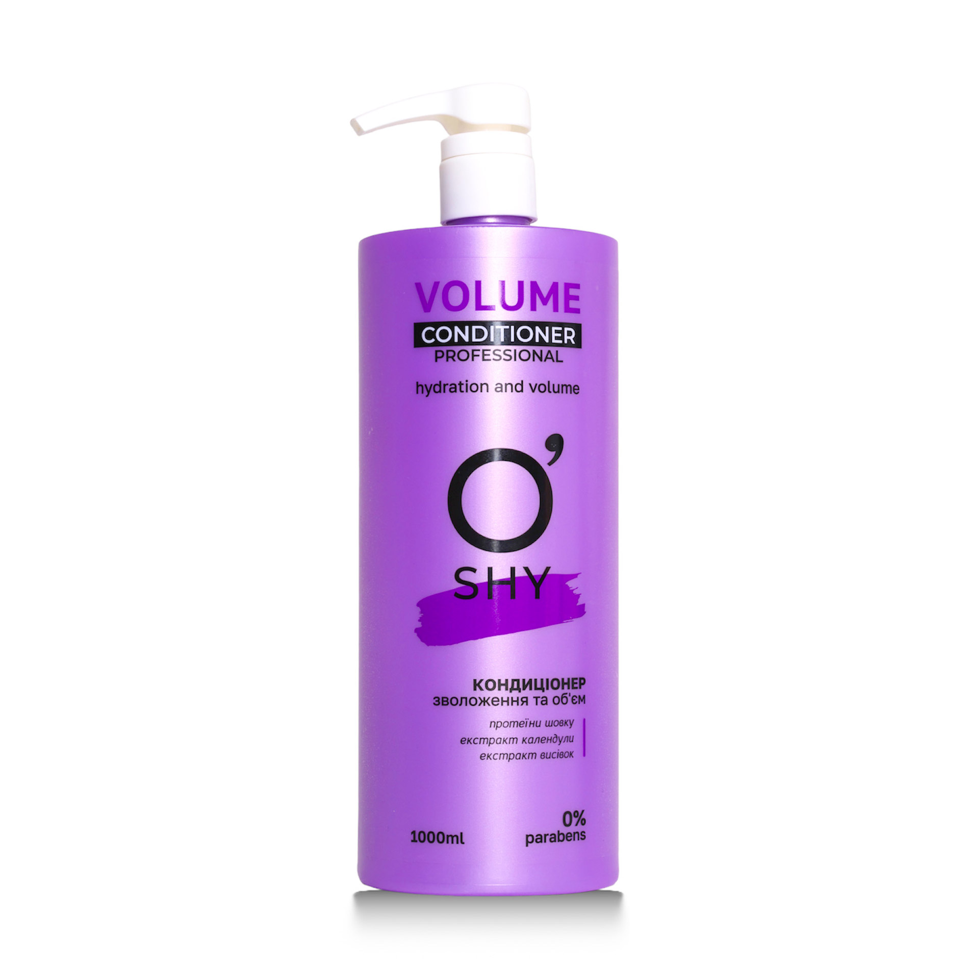 

Кондиціонер для волосся O'shy Volume Professional Conditioner Зволоження та об'єм, 1 л