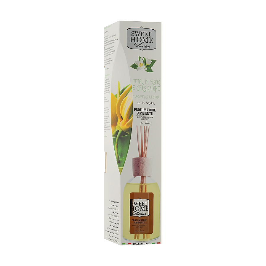 

Аромадифузор Sweet Home Collection Ylang Petals & Jasmine Diffuser Пелюстки ілангу та жасмін, 100 мл