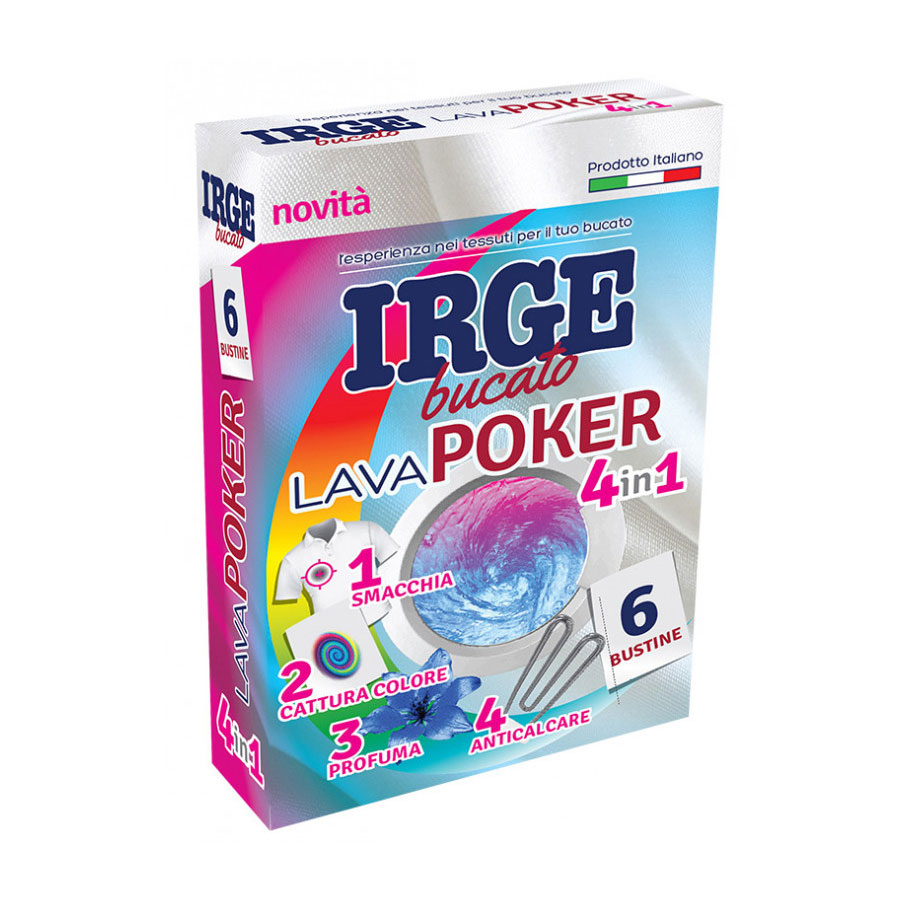 

Уцінка! Серветка-пастка для прання Irge 4 в 1, 6 шт