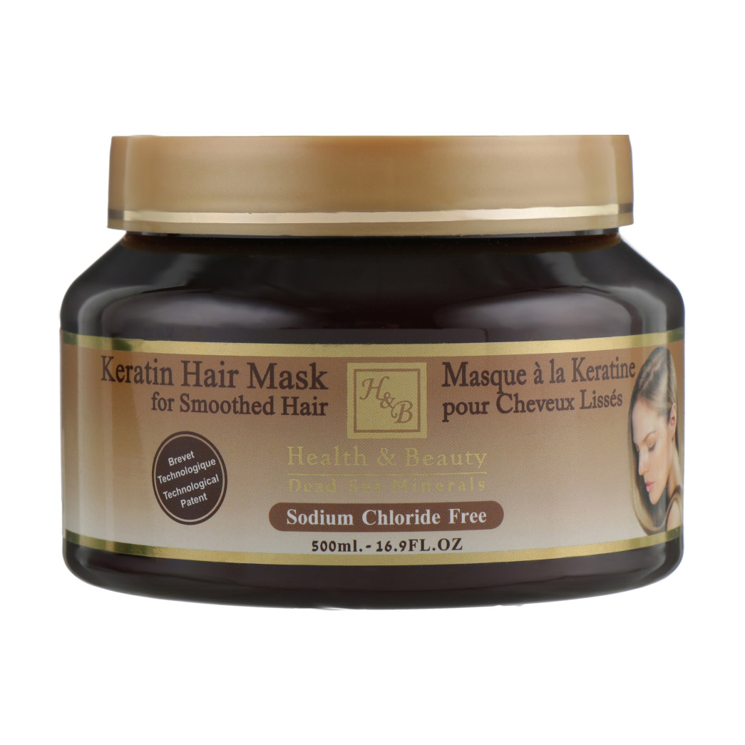 

Уцінка! Маска для волосся Health And Beauty Keratin Hair Mask з кератином, 500 мл