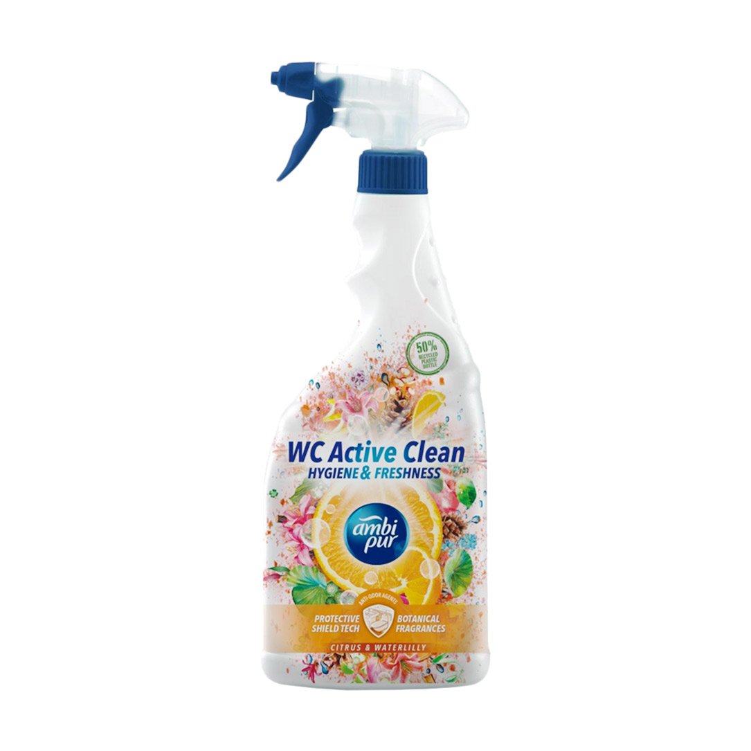 

Уцінка! Засіб для чищення ванни та туалету Ambi Pur WC Active Reiniger Botanical Fragrances Citrus & Waterlilly, 750 мл