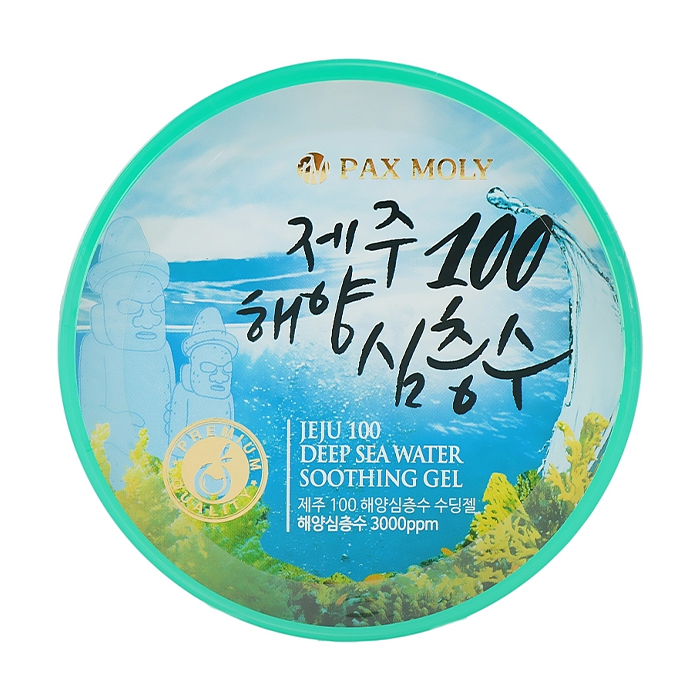 

Універсальний гель для обличчя і тіла Pax Moly Jeju 100 Deep Sea Water на основі морської води, 300 г