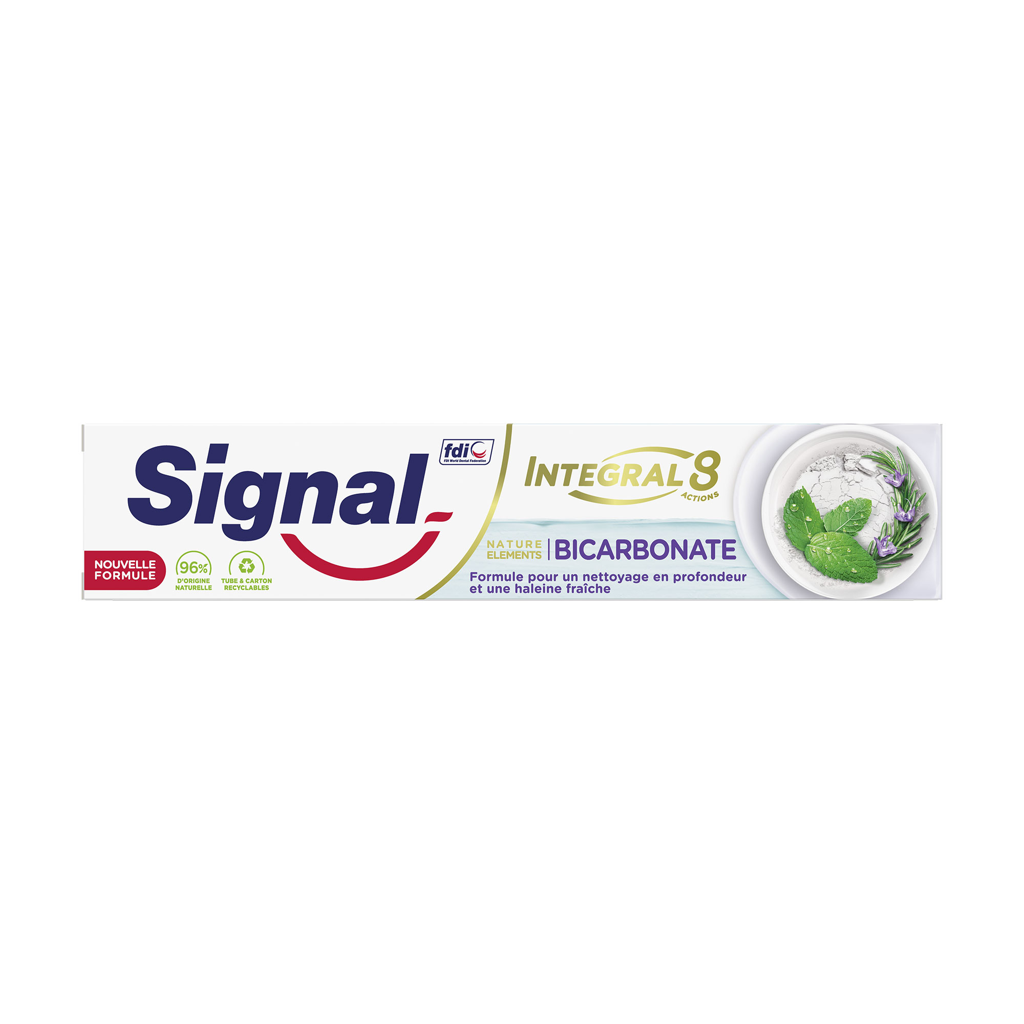 

Уцінка! Зубна паста Signal Integral 8 Nature Elements Чистота та свіжість, 75 мл