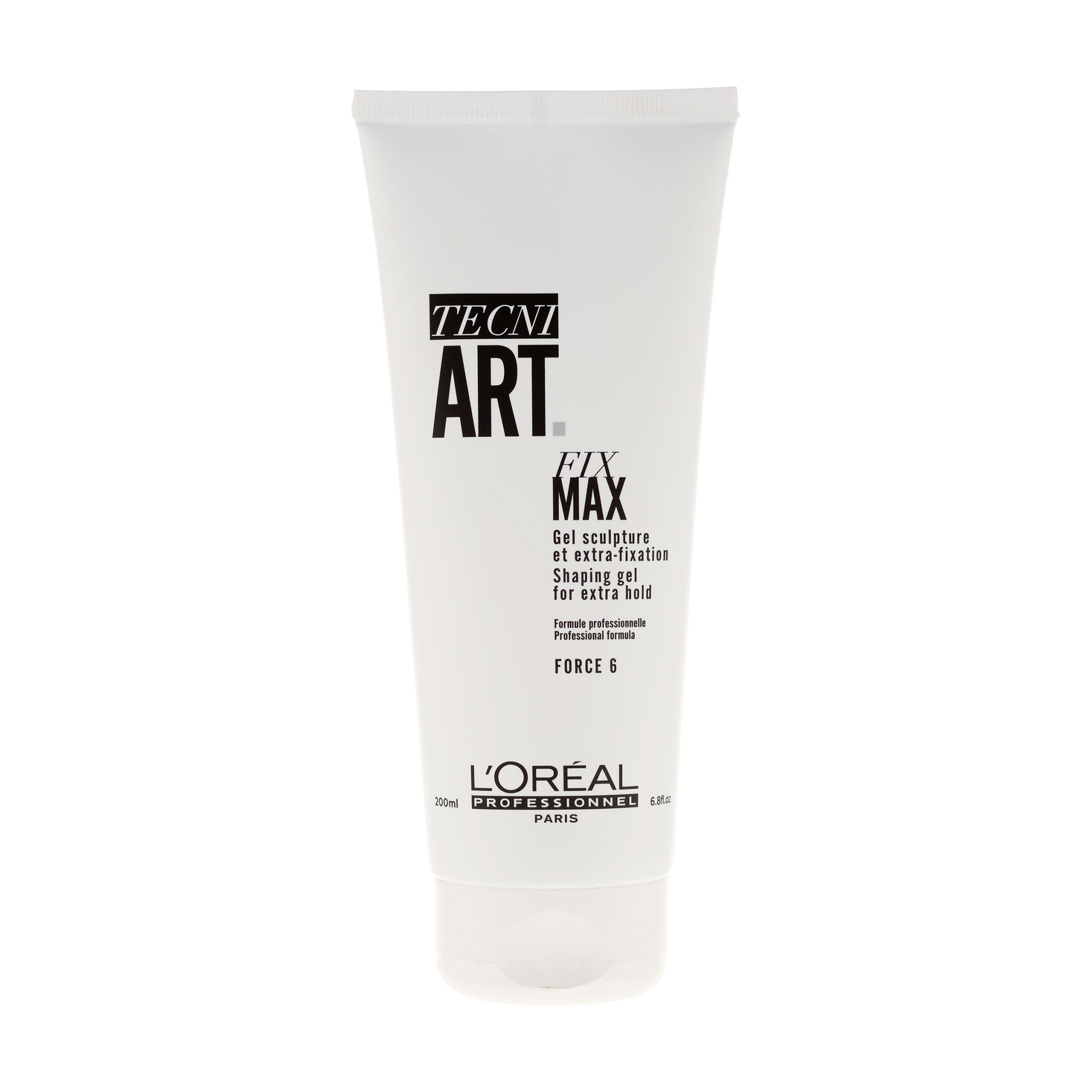 

Уцінка! Гель для укладання волосся L'Oreal Professionnel Tecni.art Fix Max Shaping Gel Force 6 екстра-сильної фіксації, 200 мл