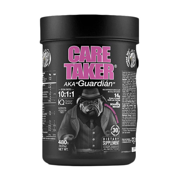 

Амінокислоти Zoomad Labs Caretaker BCAA Полуничний крем, в порошку 480 г