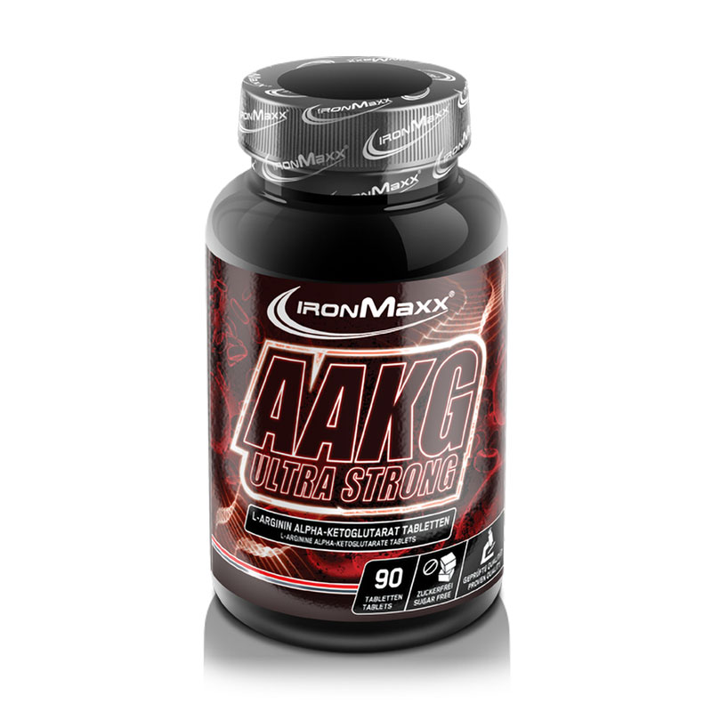 

Аргінін IronMaxx AAKG Ultra Strong, 90 таблеток