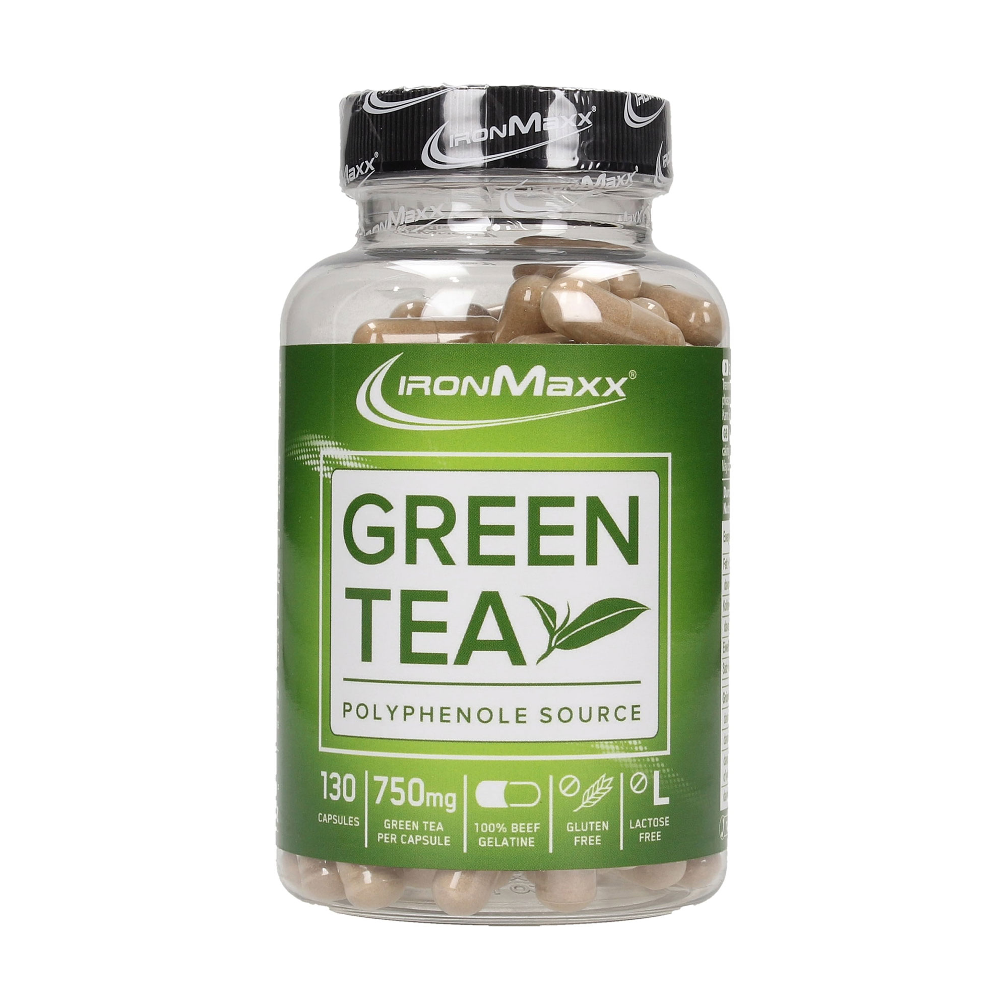 

Жироспалювач IronMaxx Green Tea, 130 капсул