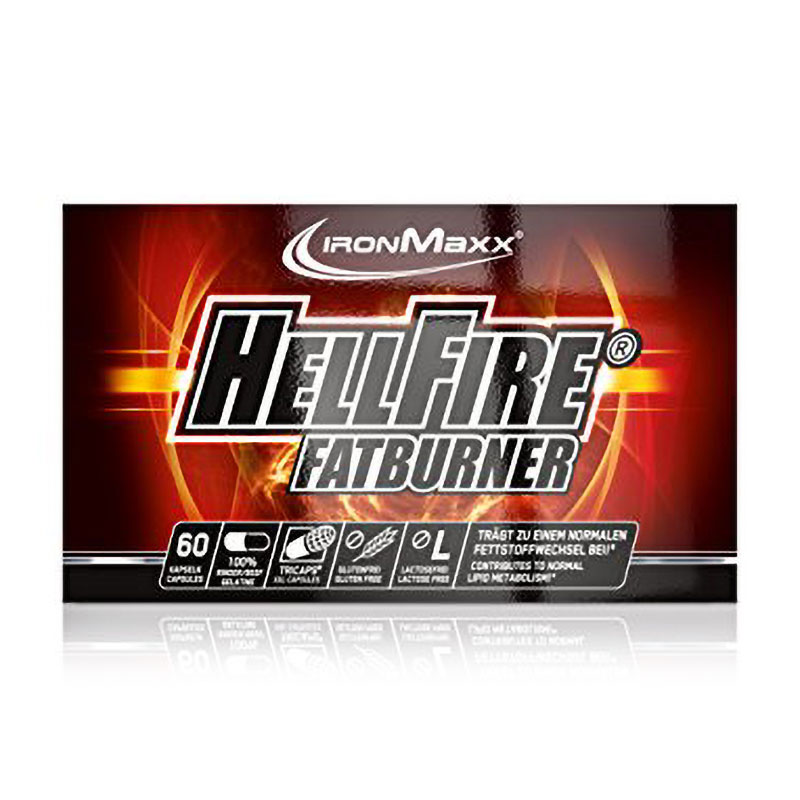 

Жироспалювач IronMaxx Hellfire Fatburner, 60 капсул