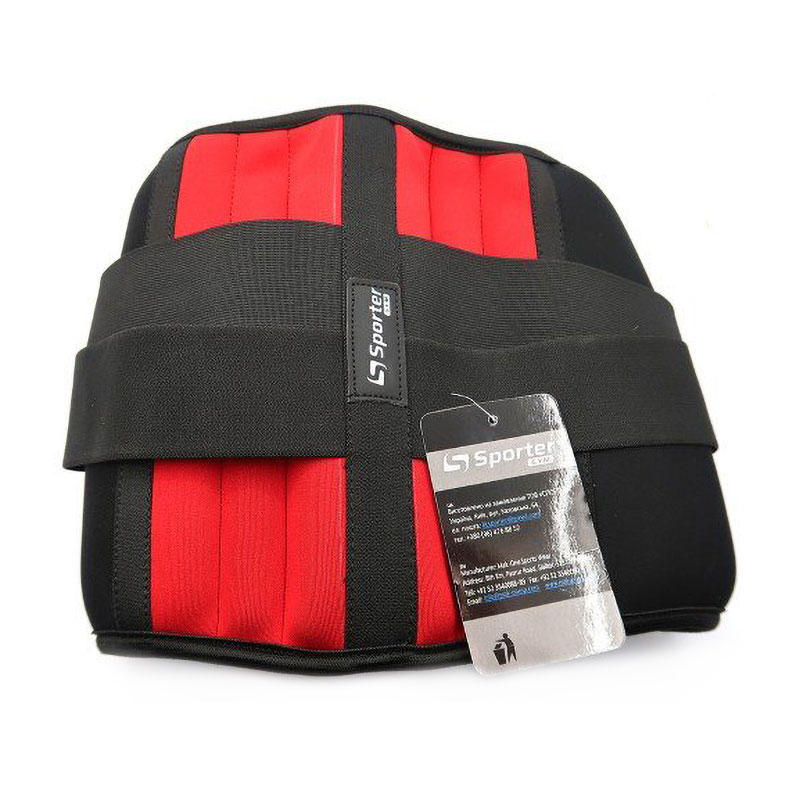 

Пояс Sporter розмір XXXL, Red/Black (MFA-489.6)