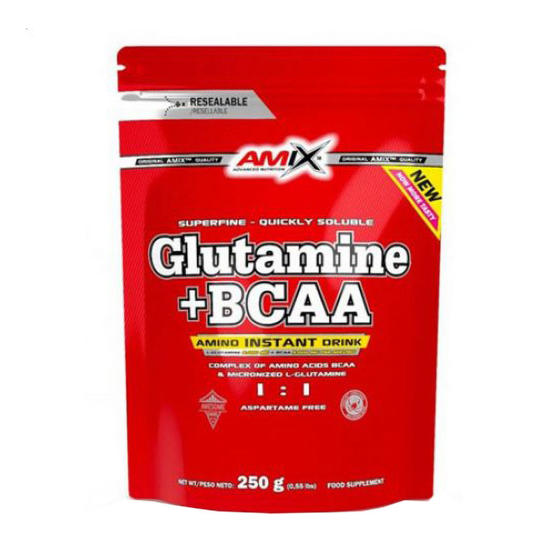 

L-глютамін + BCAA Amix Nutrition L-Glutamine + BCAA Манго, в порошку, 250 г