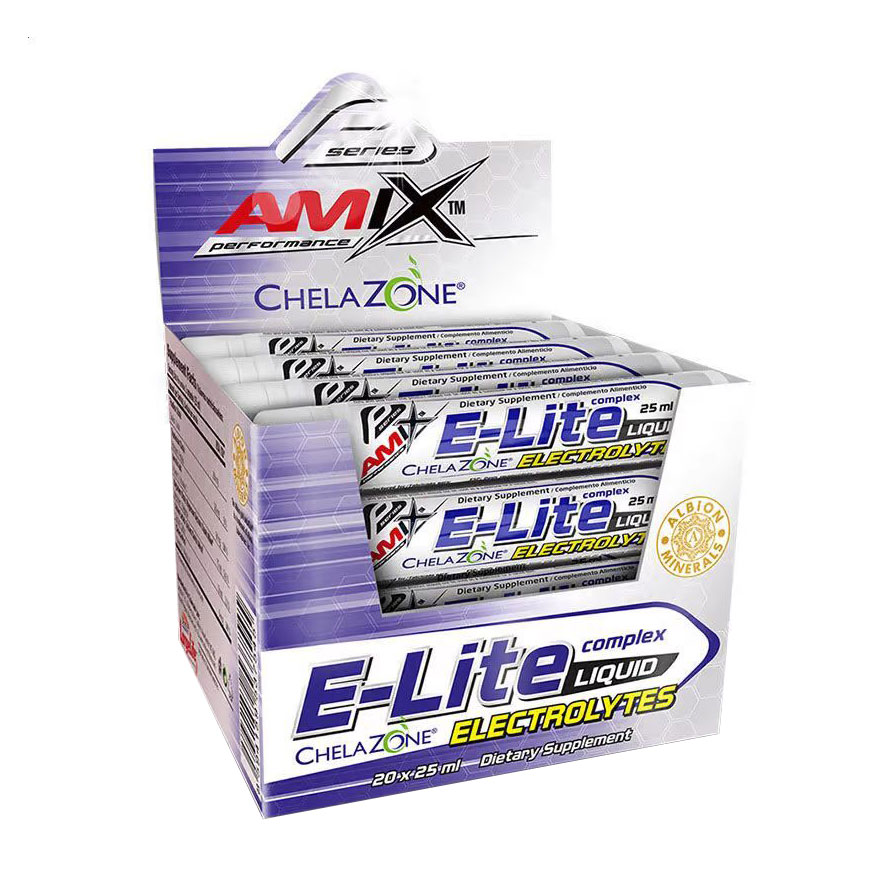 

Передтренувальний комплекс Amix Nutrition Performance Amix E-Lite Electrolytes Чорна смородина, в рідині, 20*25 мл