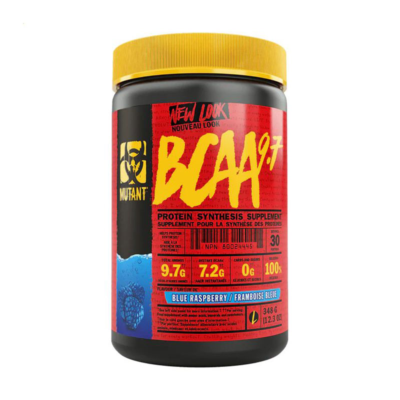 

Амінокислоти Mutant BCAA 9.7 Blue Raspberry в порошку, 348 г