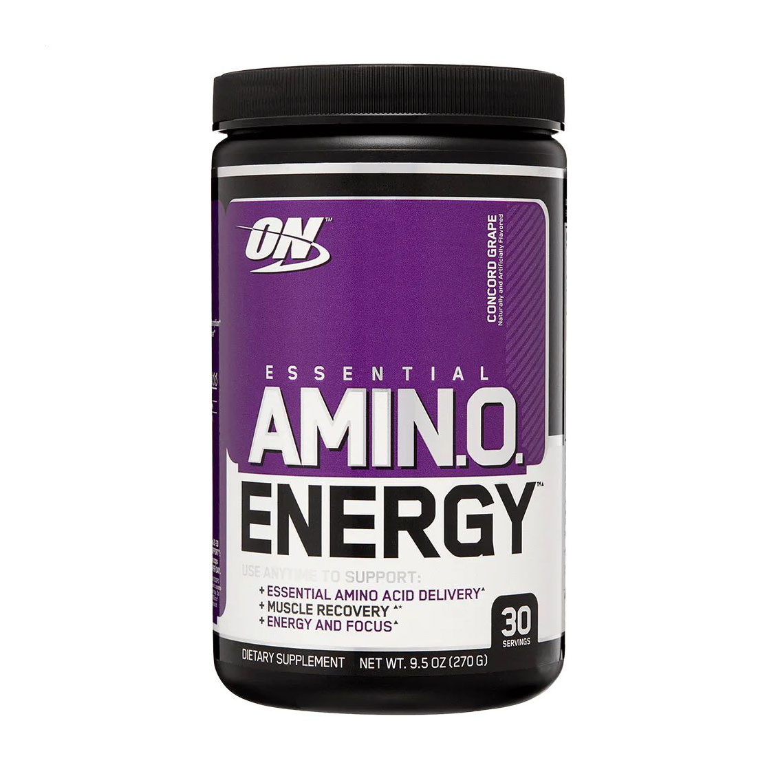 Амінокислоти Optimum Nutrition Essential Amino Energy Concord Grape в порошку, 270 г