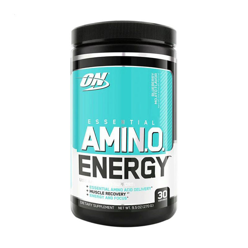 

Амінокислоти Optimum Nutrition Essential Amino Energy Blueberry Mojito в порошку, 270 г