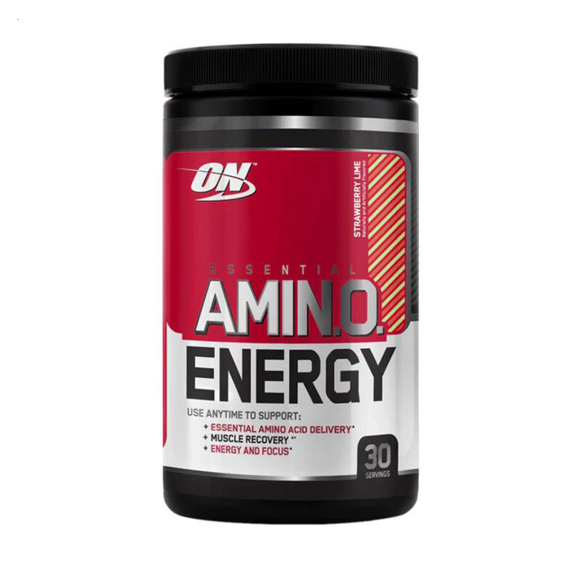 

Амінокислоти Optimum Nutrition Essential Amino Energy Strawberry Lime в порошку, 270 г