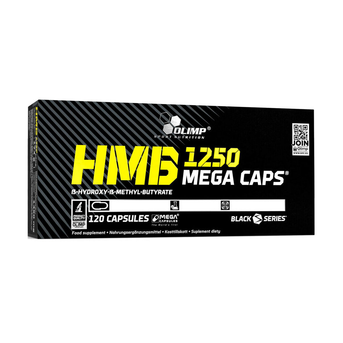 

Амінокислота Olimp Sport Nutrition HMB Mega Caps, 120 капсул