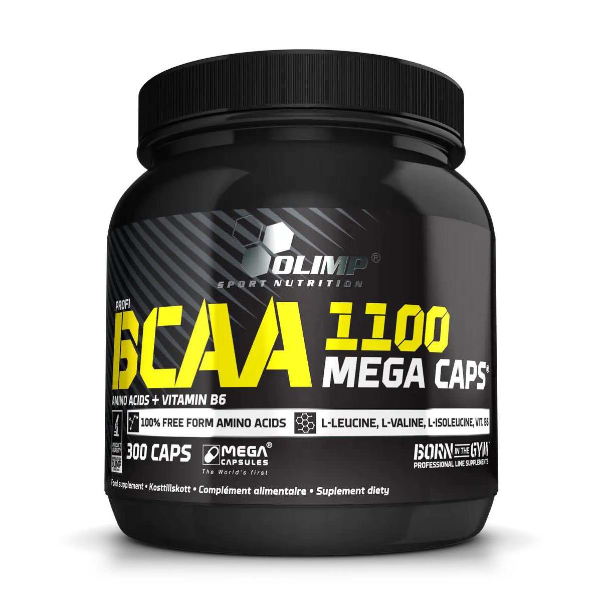 

Амінокислоти Olimp Sport Nutrition BCAA 1100 Mega Caps, 300 капсул
